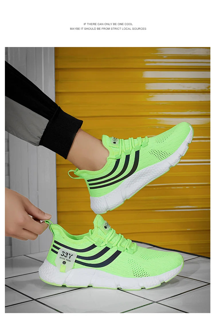 New Men's Sneakers Thick Sole