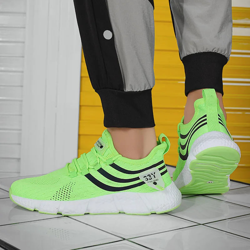 New Men's Sneakers Thick Sole