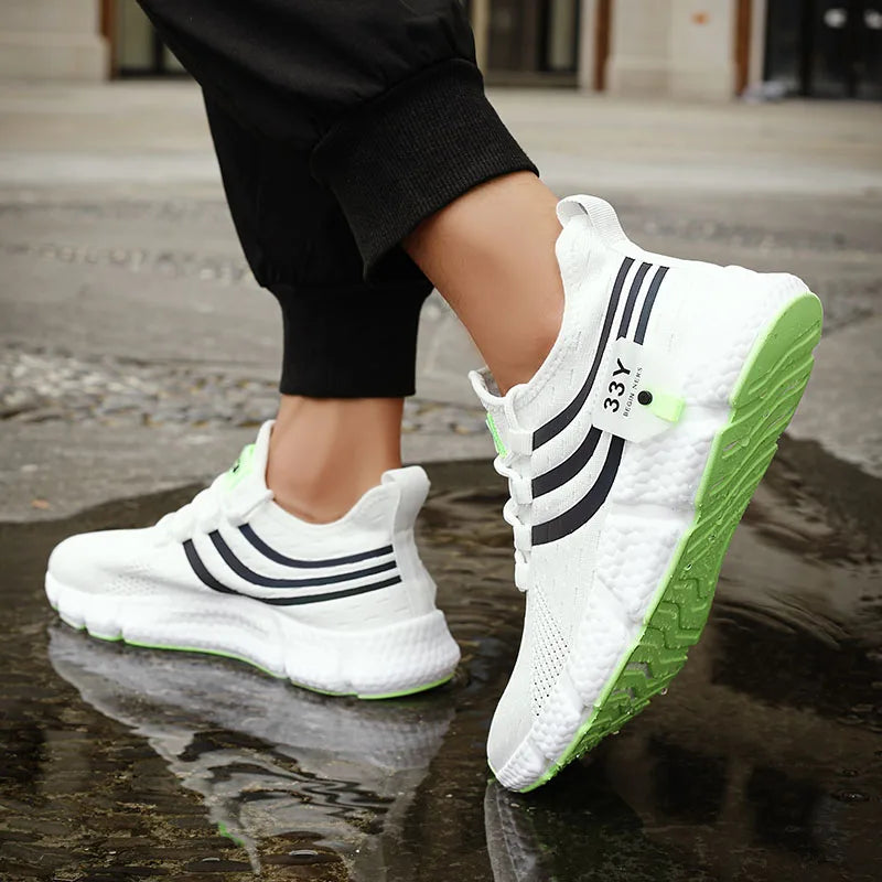New Men's Sneakers Thick Sole