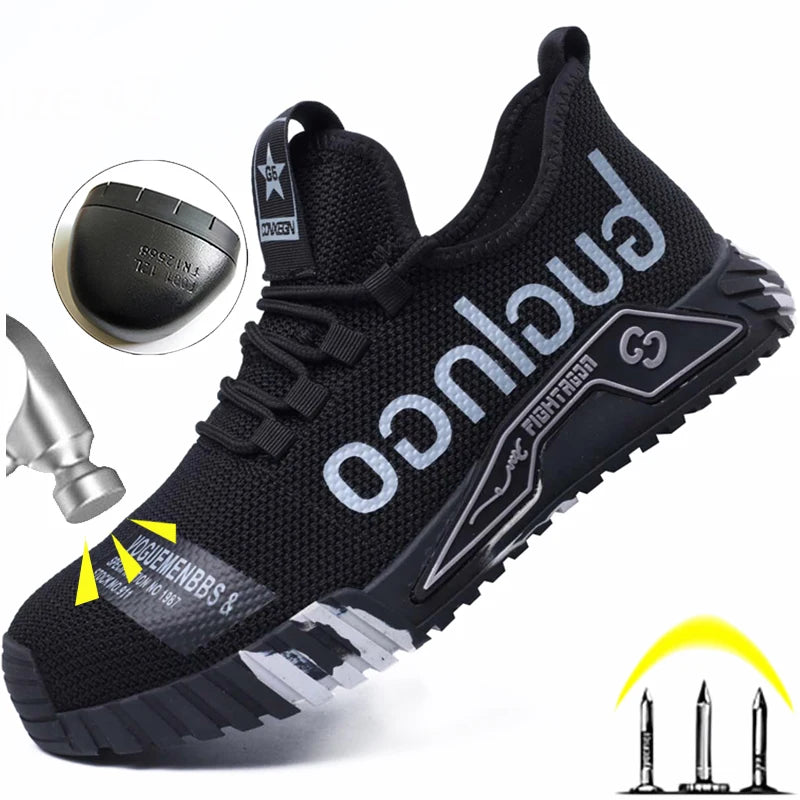 Protective Steel Toe Safety Shoes Men