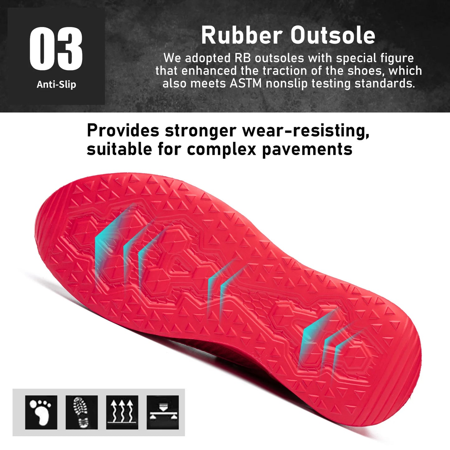 Steel Toe Safety Shoes for Men Women