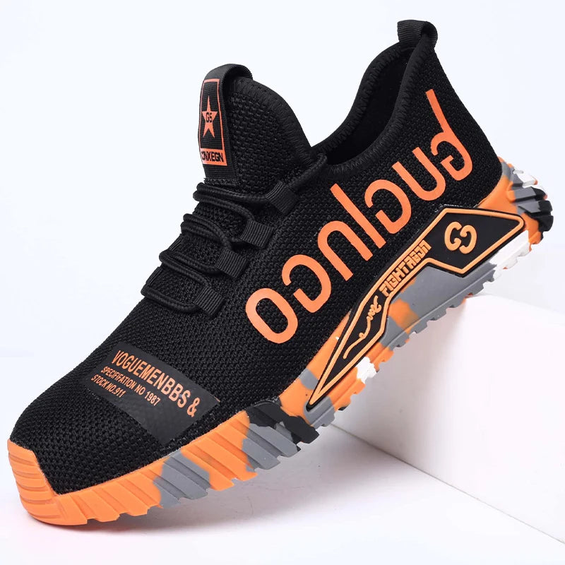 Protective Steel Toe Safety Shoes Men