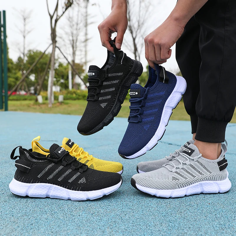 New Summer Soft Soled Running Shoes Men