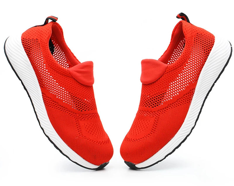 Summer Mesh Lightweight Work Sneakers Steel