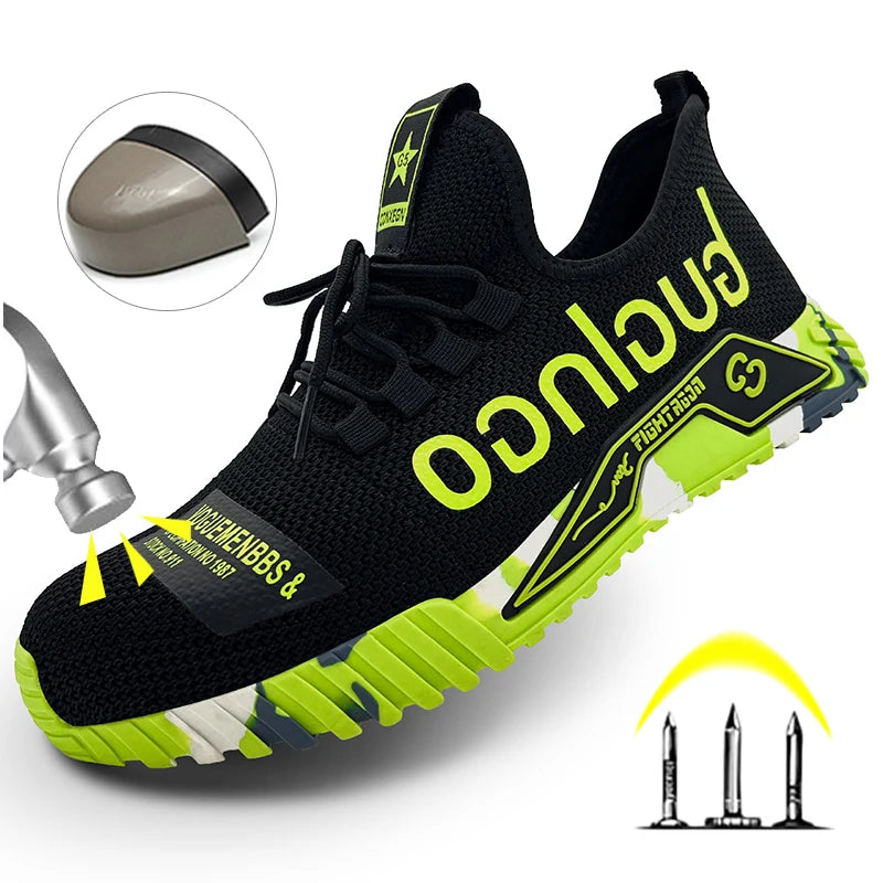 Protective Steel Toe Safety Shoes Men