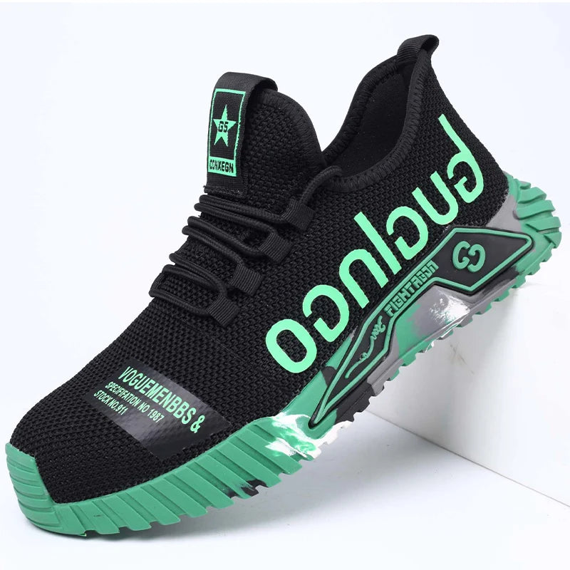 Protective Steel Toe Safety Shoes Men